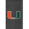 Dreamseat Silver Sofa with Miami Hurricanes Logo XZ7759001SOCDBK-PSCOL12110 - alternate 7
